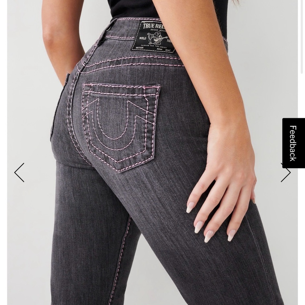 True Religion Becca T Stitch Bootcut Jean